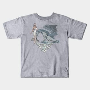 Awesome ice dragon Kids T-Shirt